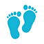 Kregme Fodpleje logo
