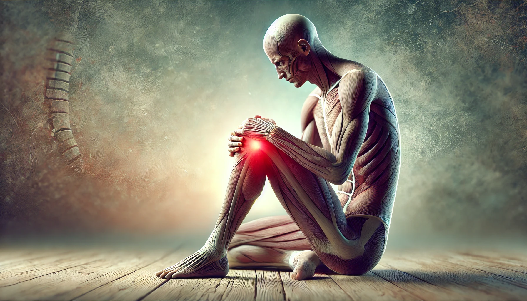 Illustration af kronisk smerte