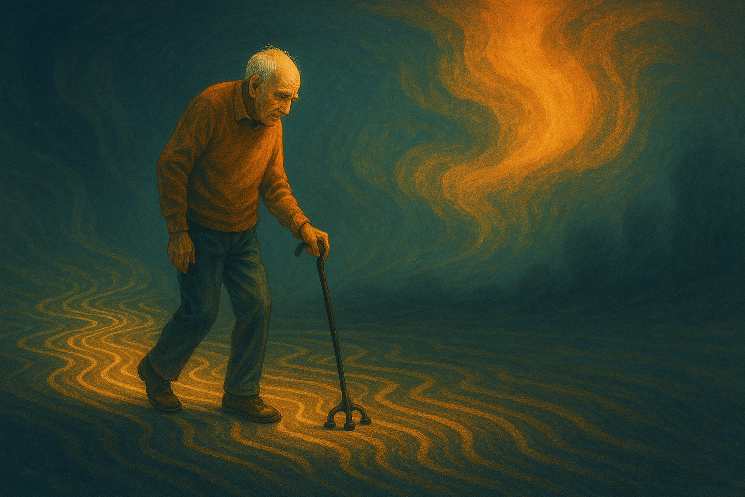 Illustration af nedsat gangfunktion