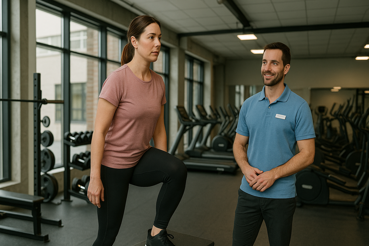 Illustration af traening med tendinose