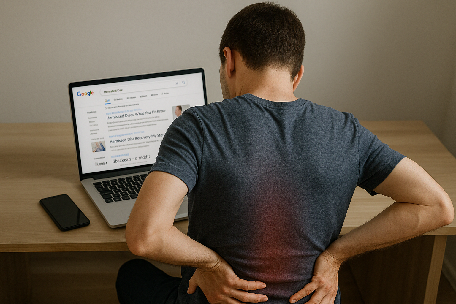 Illustration af hvordan internettet goer smerter vaerre