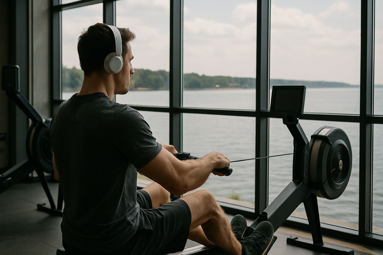 Illustration af udholdenhedstraening roning