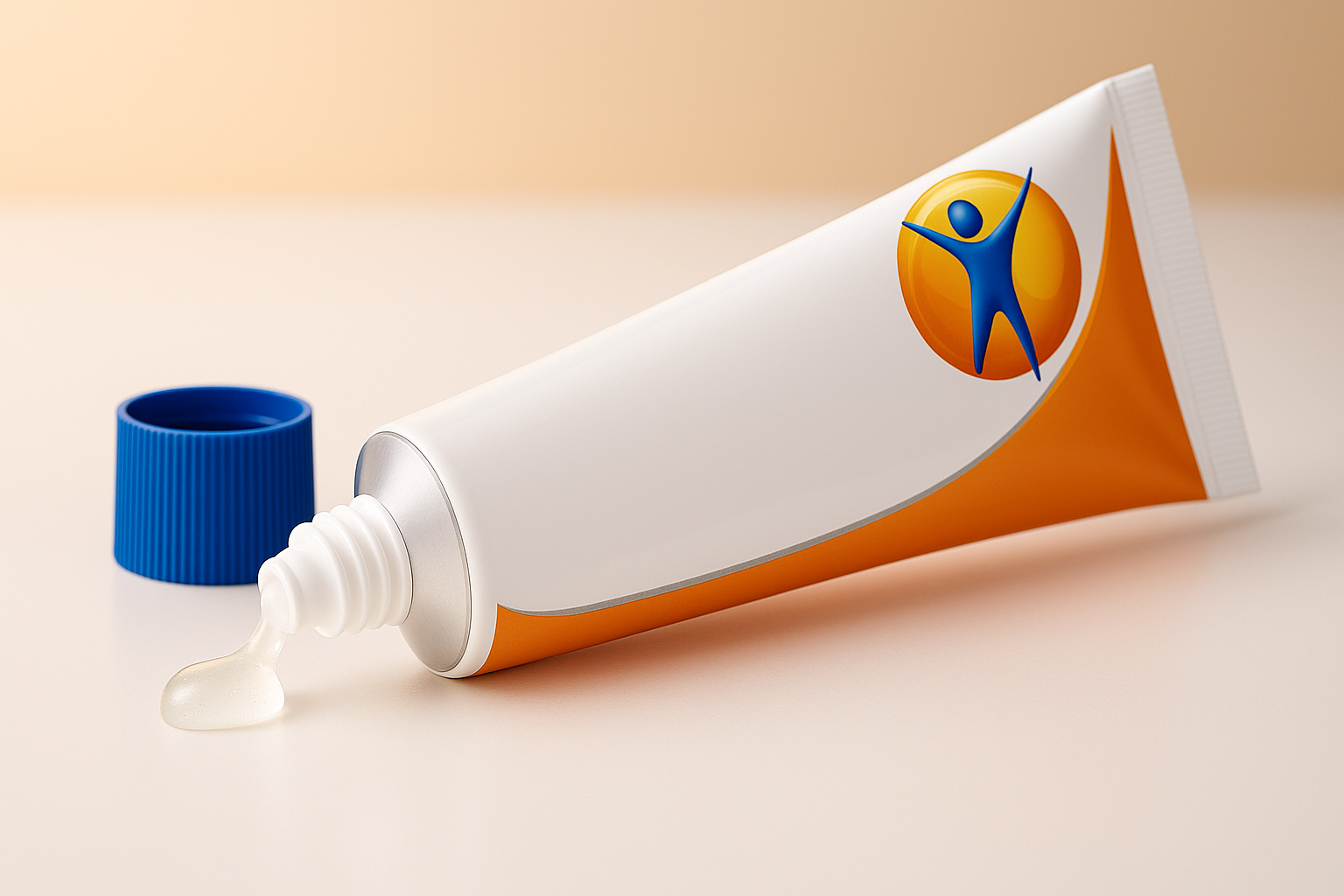 Illustration af Voltaren gel